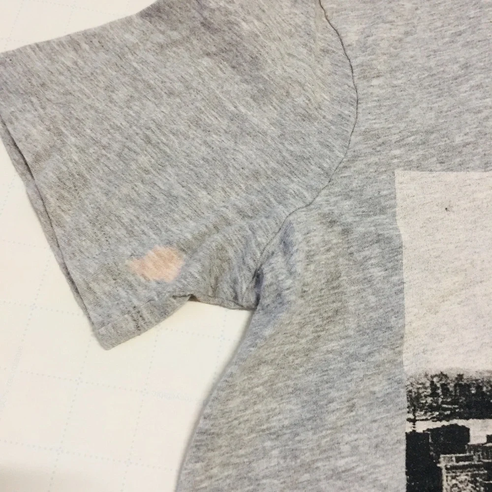 Armani Exchange Short Sleeves Grey Graphic Tee - Picture 9 of 9